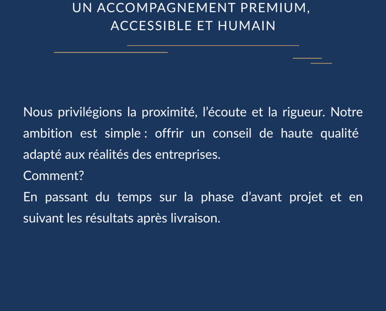 blue explanatory card with white text