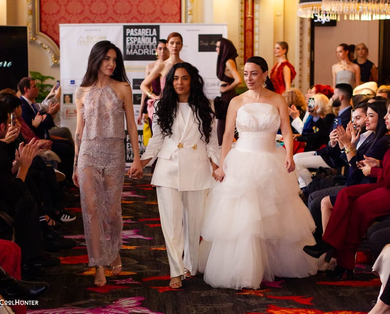 Pasarela Española - Duly Romero - colección el valor de las musas