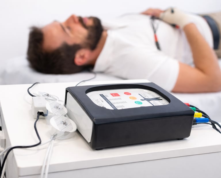 Terapia de sueño a través de microcargas en clínica de fisioterapia en Toledo