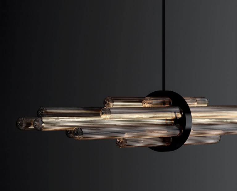 modélisation de lustre sur mesure tributo moss series