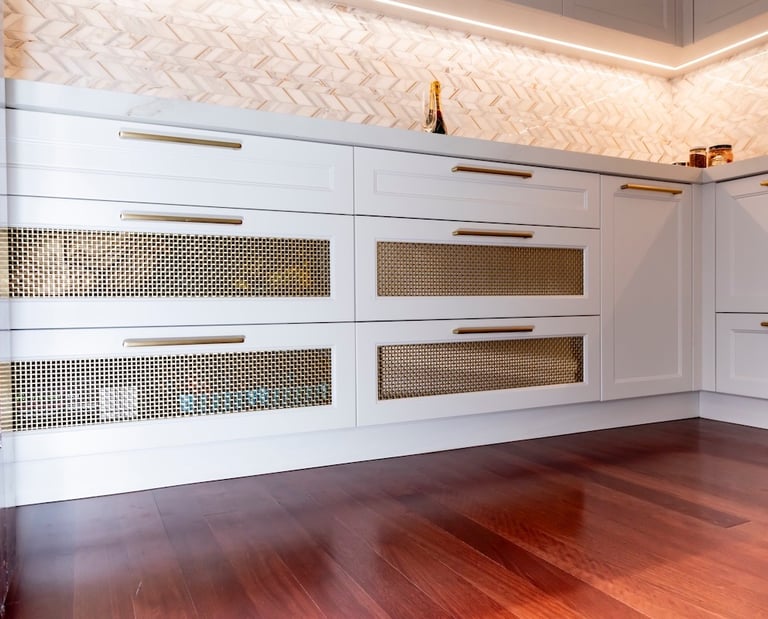 Designer Scullery by Qualitas Builders in Auckland