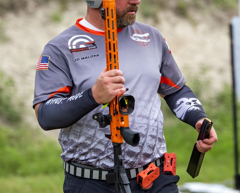 JD Malone at USPSA match
