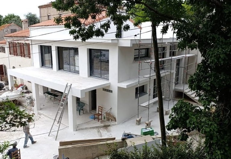 Rénovation extérieure complète d’une façade de maison