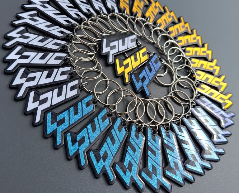 porte clé résine UV sur mesure Lord Puma youtube