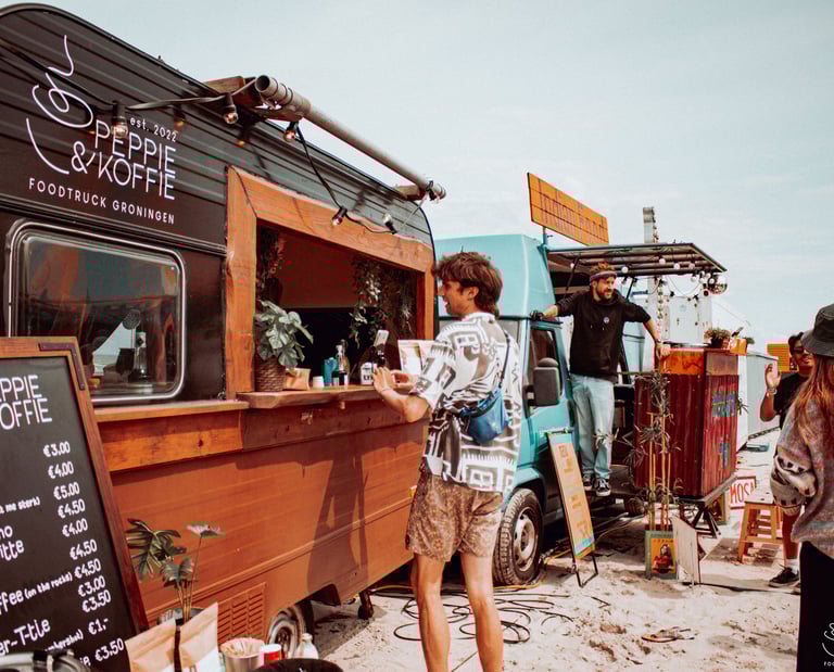 Festival koffie foodtruck | peppie & koffie | Groningen | MadNes