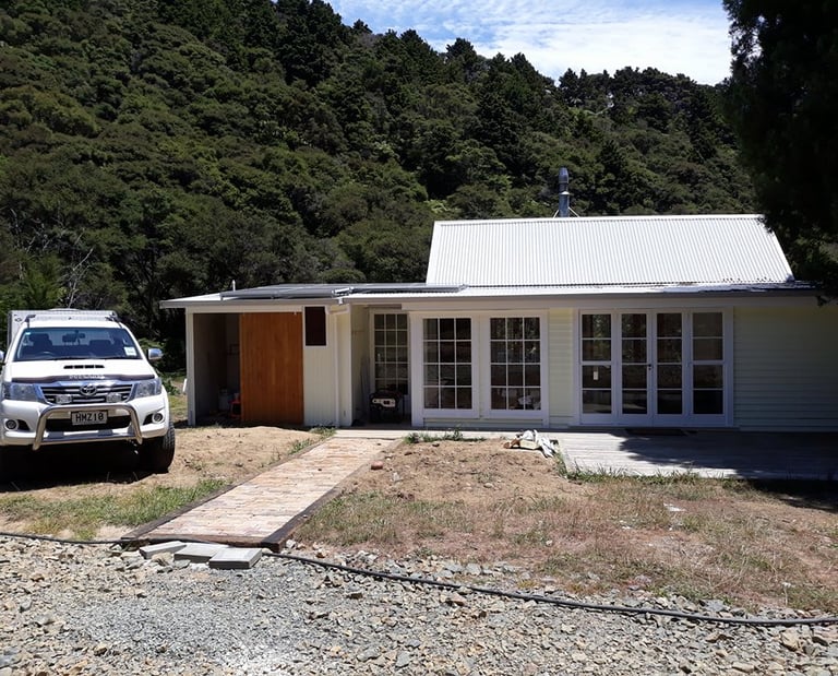 Cottage new roof and cladding