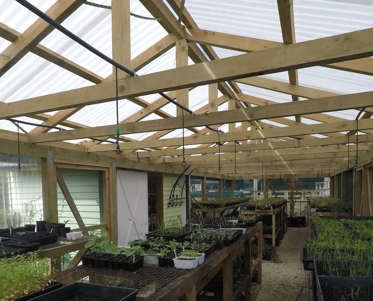 Greenhouse construction CHR Builders