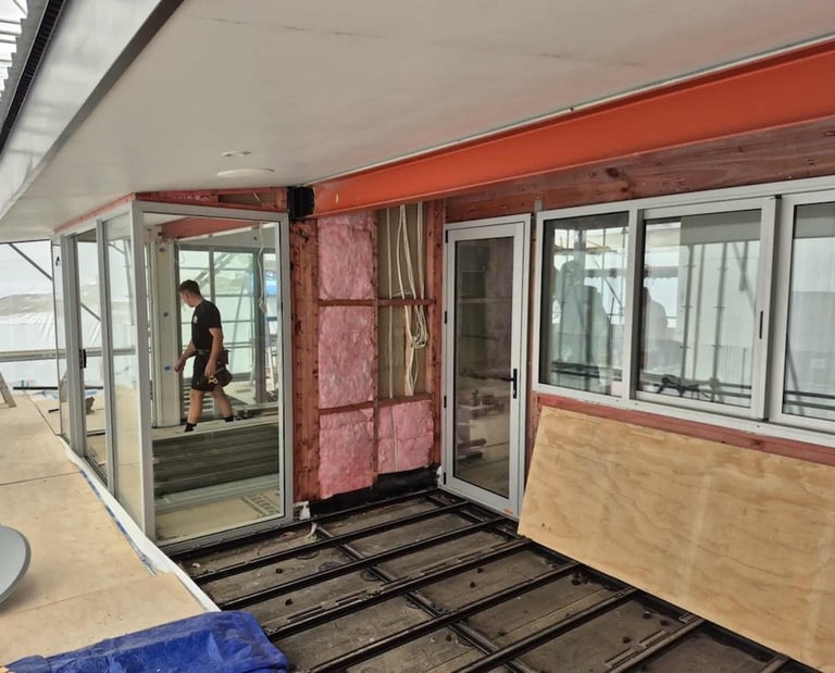 Weathertightness repairs and insulation - CHR Builders