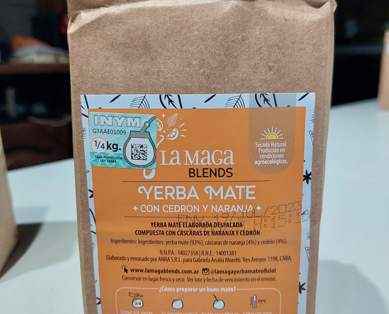 La Maga Blends - Cedrón y Naranja