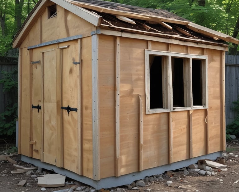 a truck with a sign that says cle junk junk removal