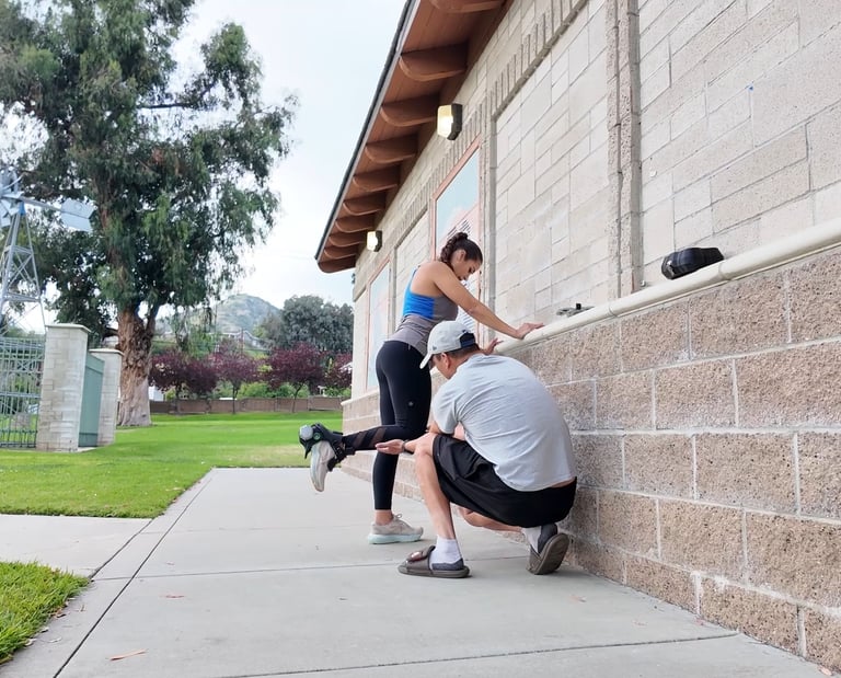 Coach Ray Z private coaching female client