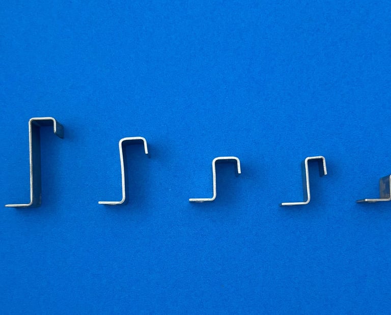 Sample of Grate Clip Company, Inc.'s Molded J Clip offering