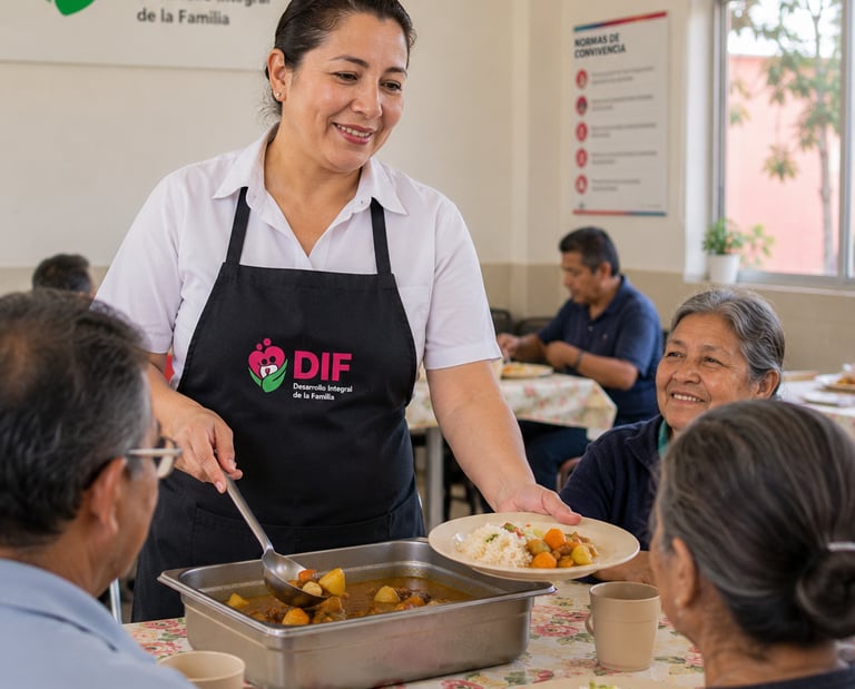 Trabajo de Cocinera "A" DIF Bolsa de Trabajo DIF