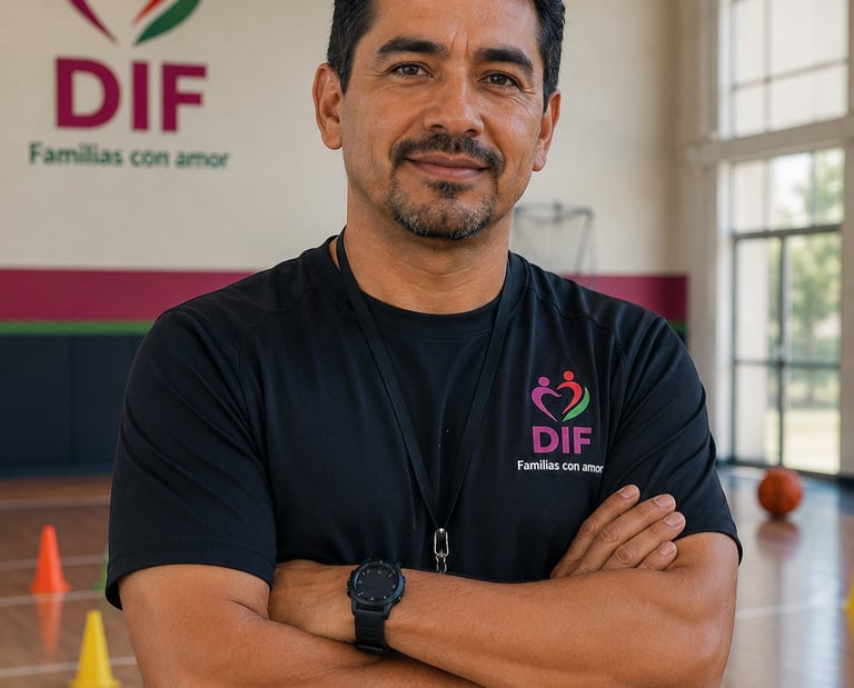 Trabajo de Profesor de Educación Física DIF. Bolsa de Trabajo DIF