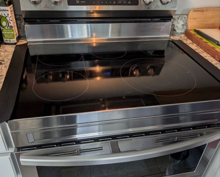 samsung cooktop burner always stays on high repair