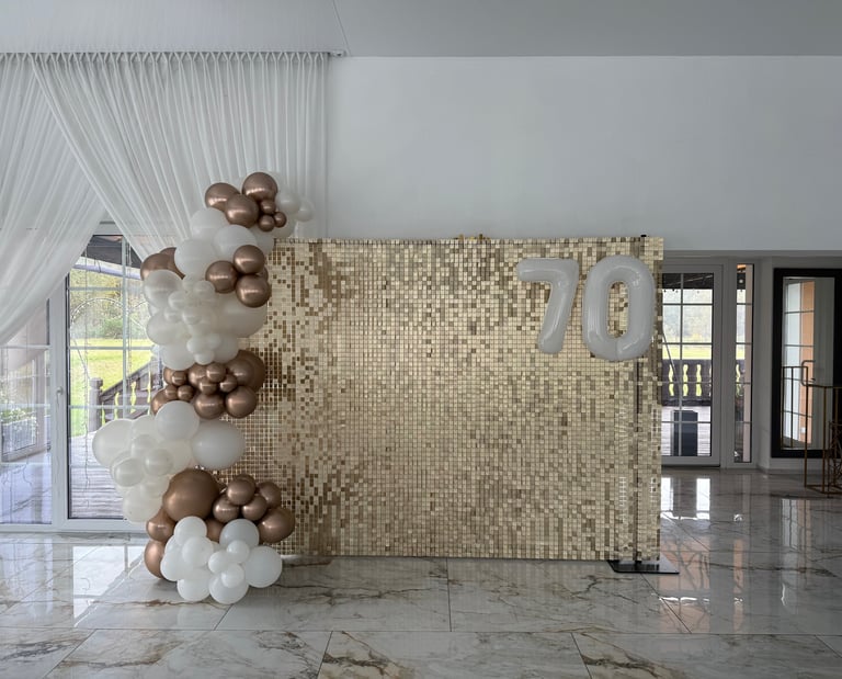 balionai skaiciai, sampanine foto siena, balionu arka vilnius, balionu arka vilniuje, foto sieneles