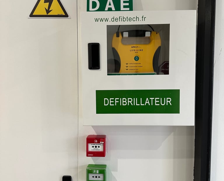 Défibrilateur lyon