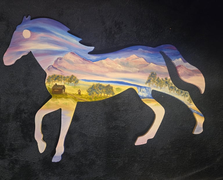 Wild Country (painting) Kylee Nicole Smith