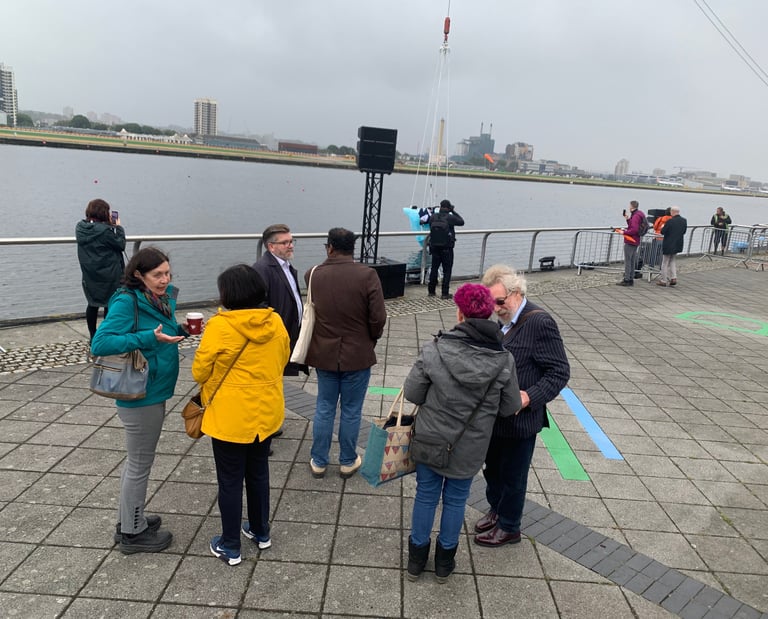 Community Engagement at the Royal Dock London