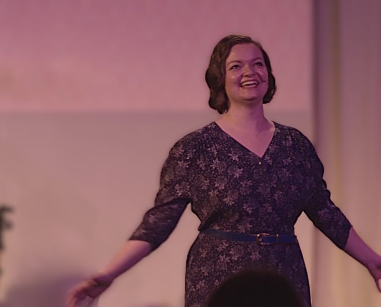 The young protagonist is aglow seeing 'him' - a handsome potential beau - for the first time.