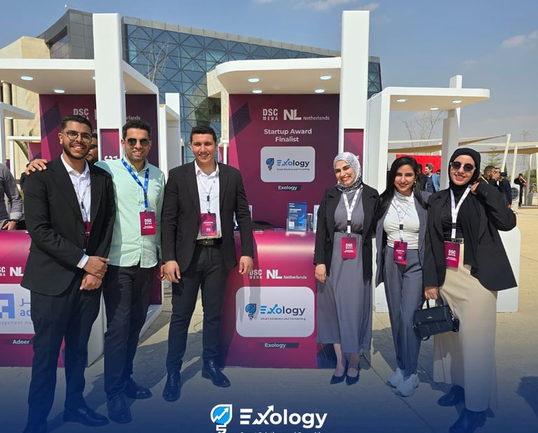 Exology Team At the Event