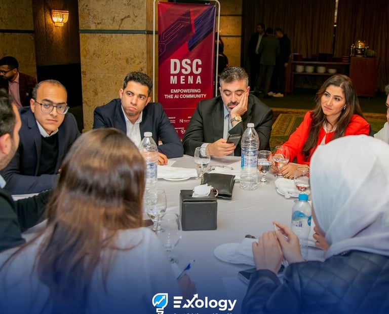 Exology CEO collaborating with other CEOs