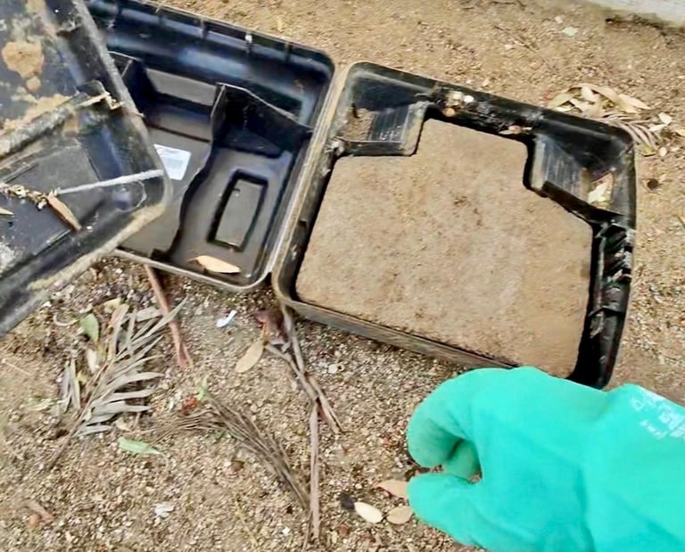 Rodent Bait Station Maintenance in Riverside County Footprint Pest Management