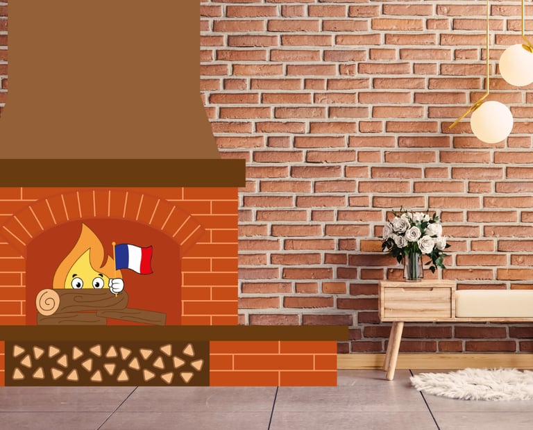 Petite flamme Maxima de MaxThomasBois qui tient un drapeau français