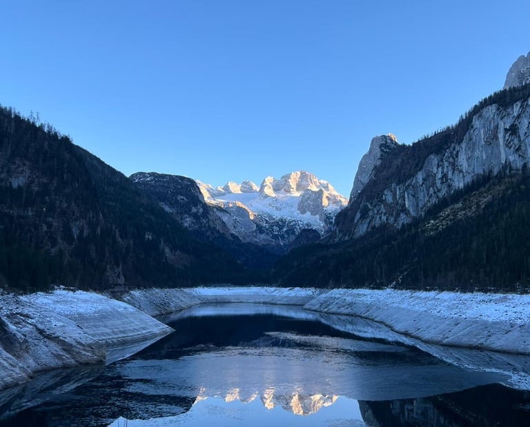 Blick auf den Dachstein