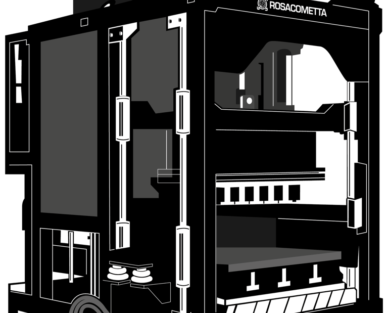 Macchine automatiche per la produzione di manufatti Rosacometta