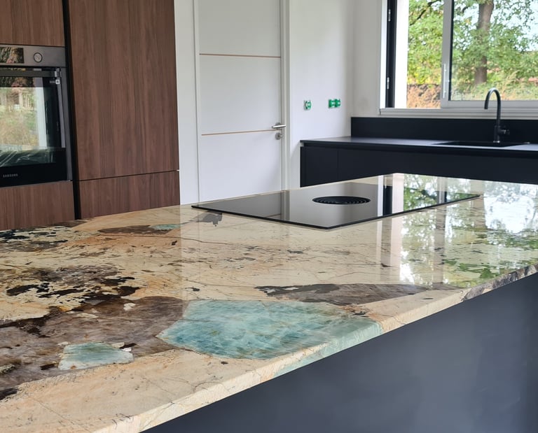 ilot de cuisine en Quartzite Patagonia