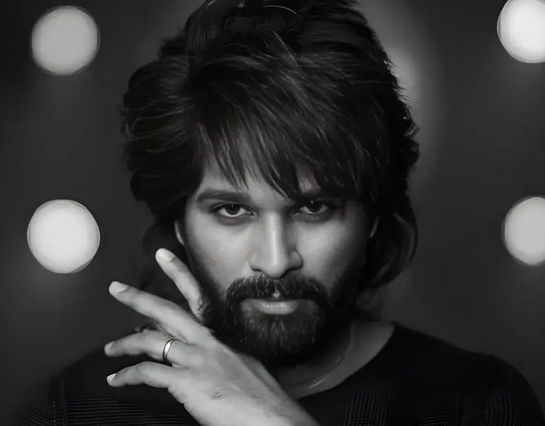 Allu Arjun.Moviie promotion Pushpa 2 by The Kabir Company