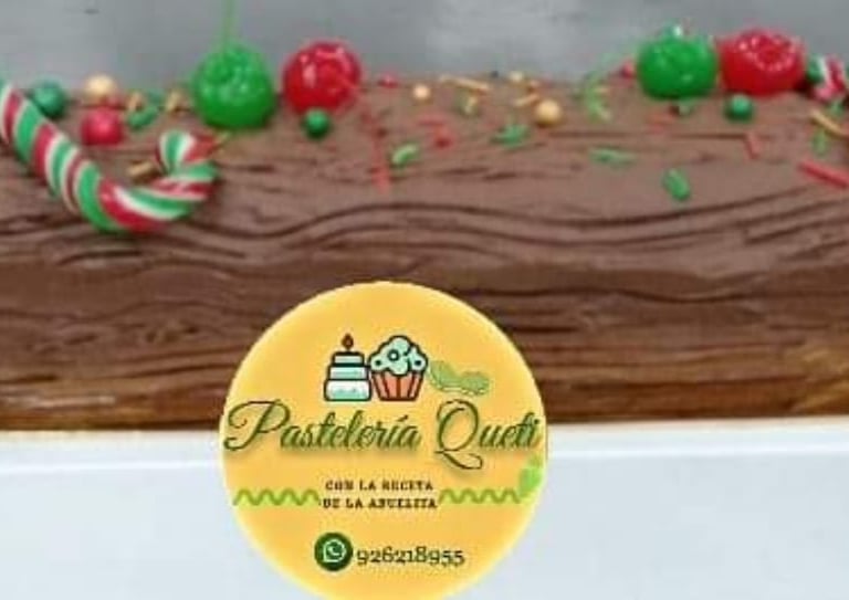 chocolate navidad pasteleria queti lima
