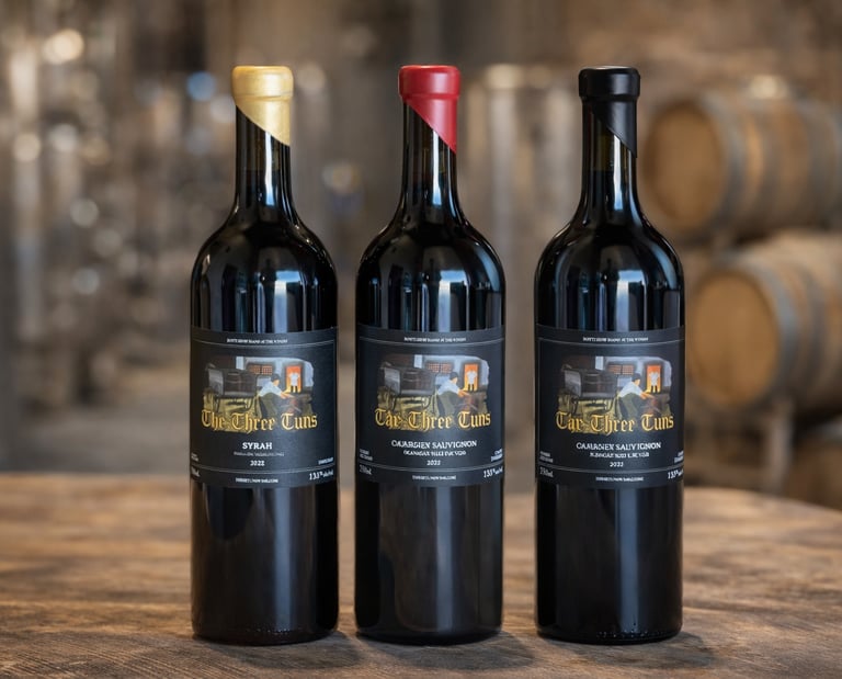 Three Tuns Wine, Okanagan Valley, BC Wine