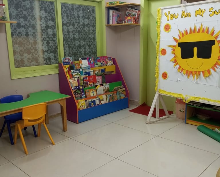 Child engaged in remedial therapy activities