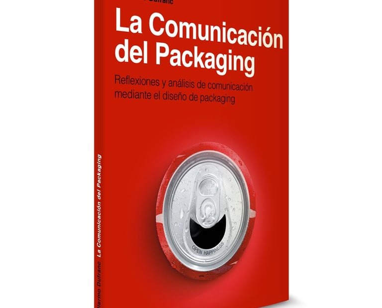 tapa del libro la comunicación del packaging  de guillermo dufranc