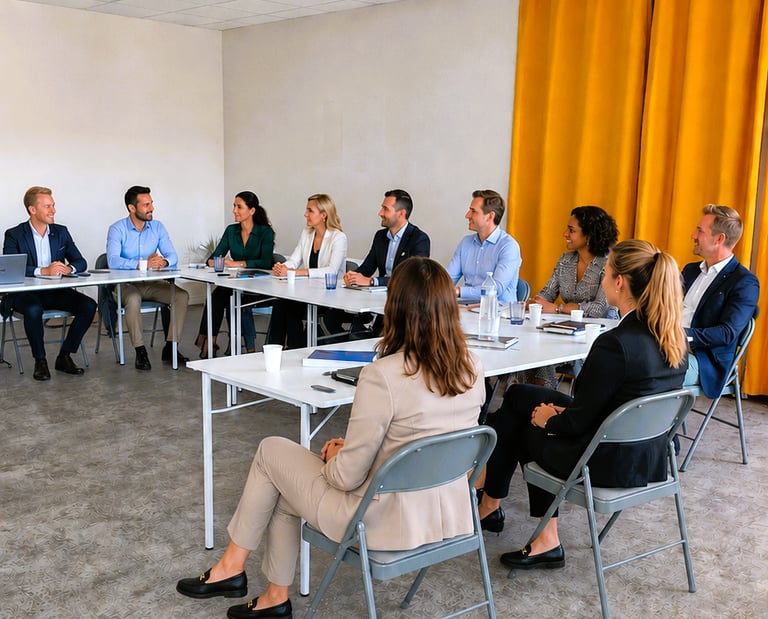 réunion 10 personnes
