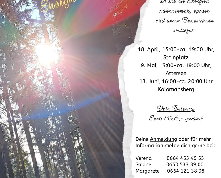 Lichtwege zu Gaias Energie Kraftplätzen