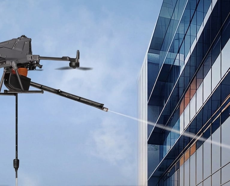 Drone DJI Matrice 400 Cleaning