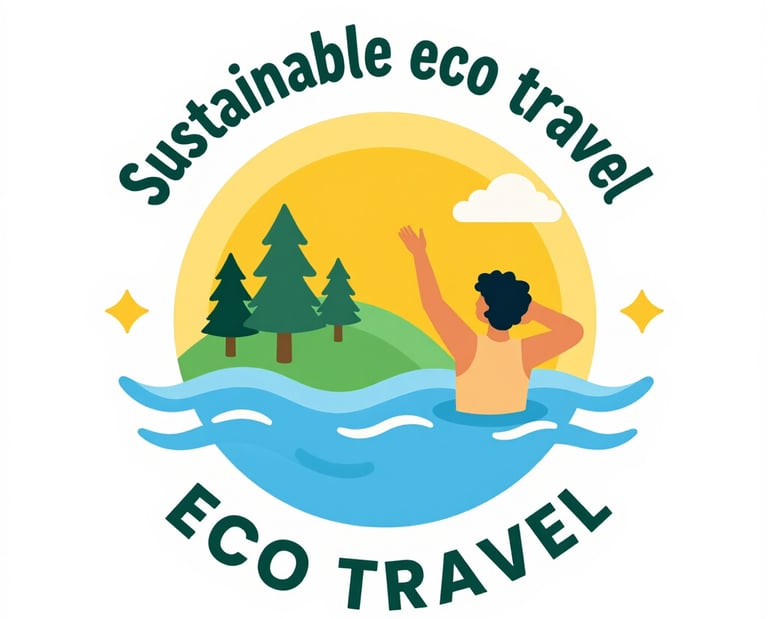 A vibrant group of travelers exploring a lush rainforest with local guides, highlighting sustainable tourism.