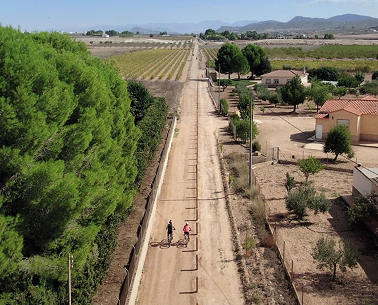 Vía Verde de Yecla. 📷 turismoregiondemurcia.es