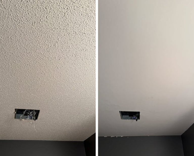 popcorn texture removal in massachusetts