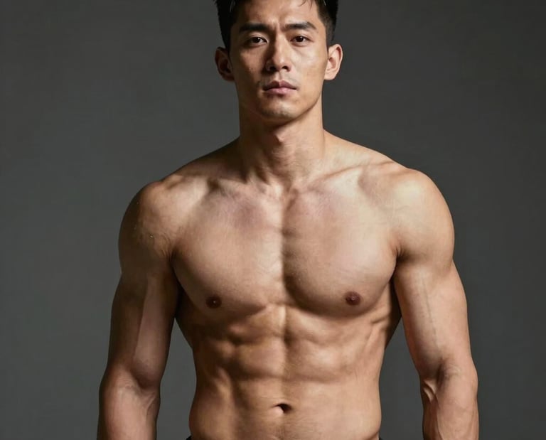 A focused personal trainer coaching a busy entrepreneur in a sleek, modern gym setting.