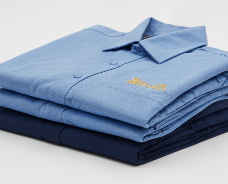 camisas sociais produzidas pela Thoal Arts confeccao