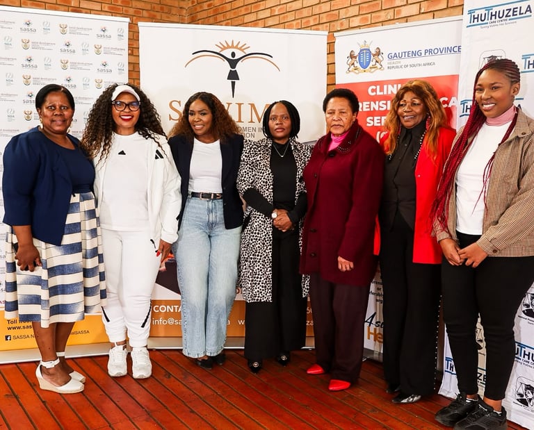 SAWIMA delegation with Ms. Fezeka Mavuso