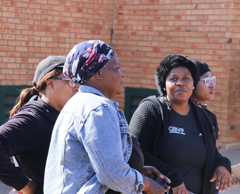 Mamelodi community at Ikageng Hall