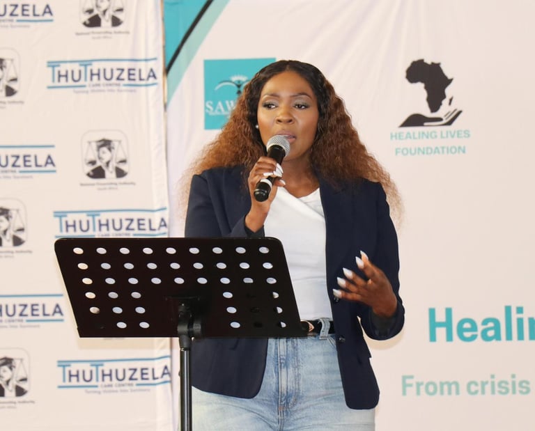 Siphokazi Buwa Founder and CEO Healing Lives Foundation