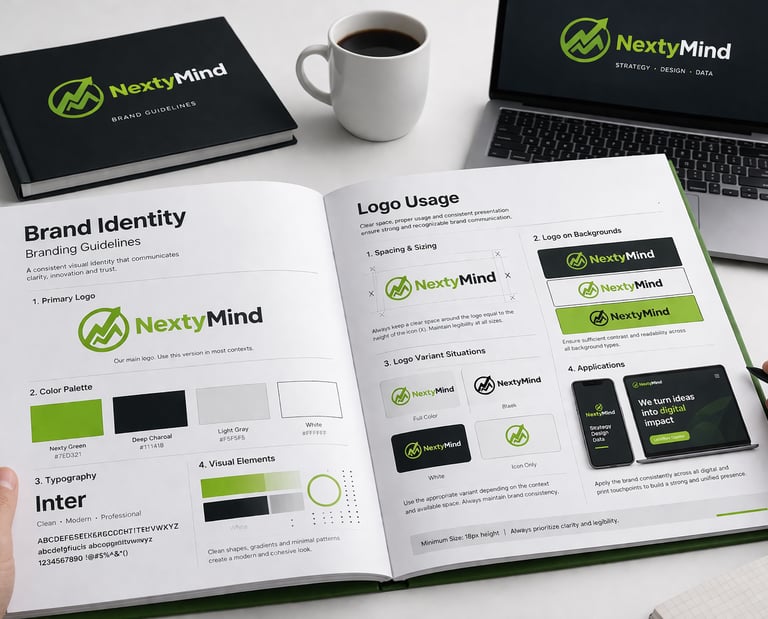 brand book linee guida brand identity aziendale nextymind