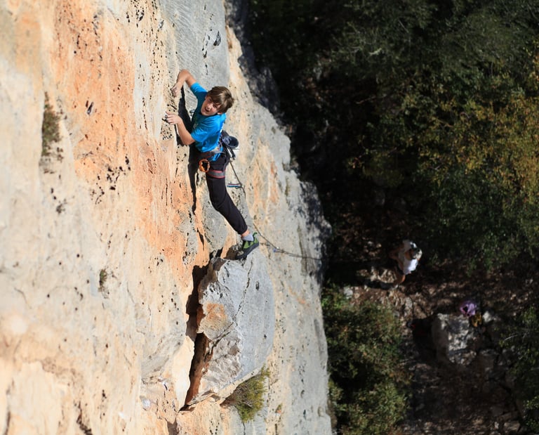 Falaise des Alpes de Haute Provence