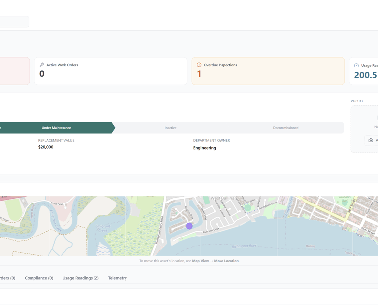 Asset register